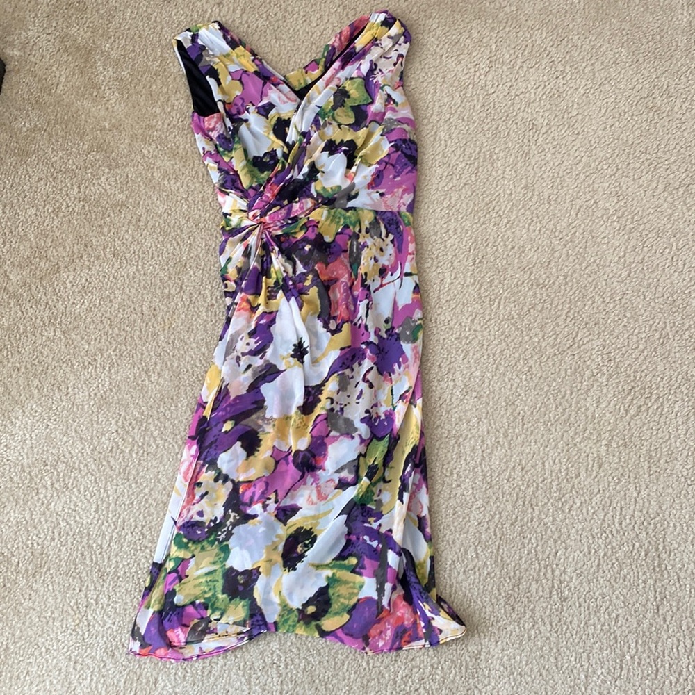Adrianna Papell dress.